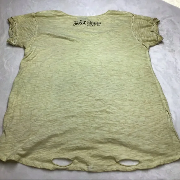 Chaser Women's Yellow Graphic Tee - Picture 8 of 8